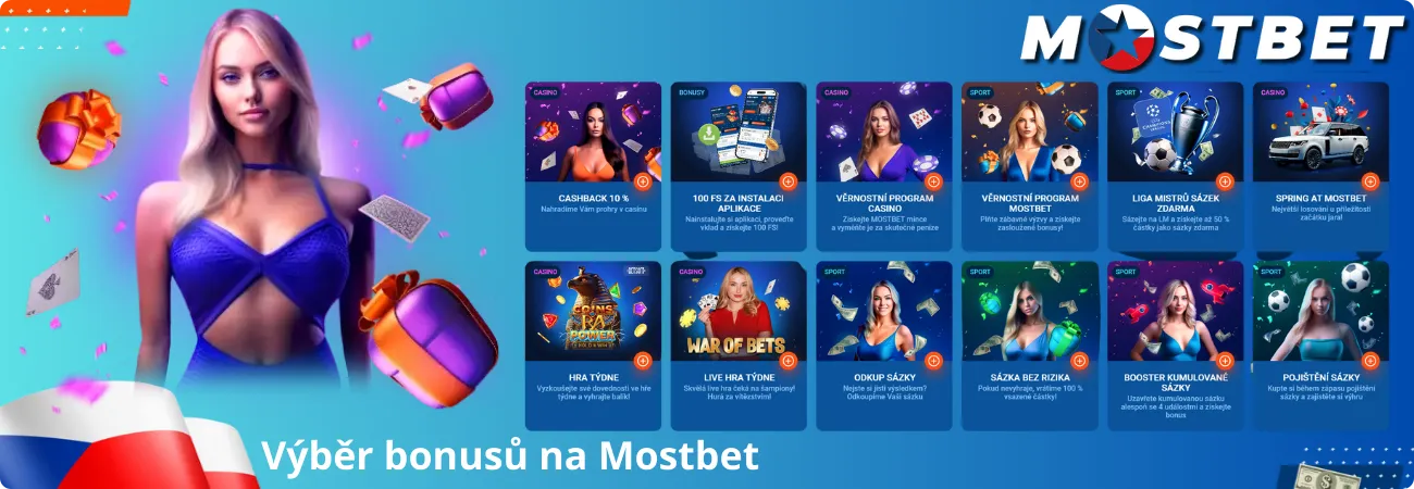 Výběr bonusů